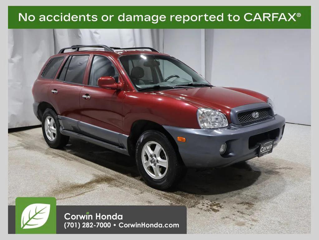 used 2003 Hyundai Santa Fe car, priced at $5,500