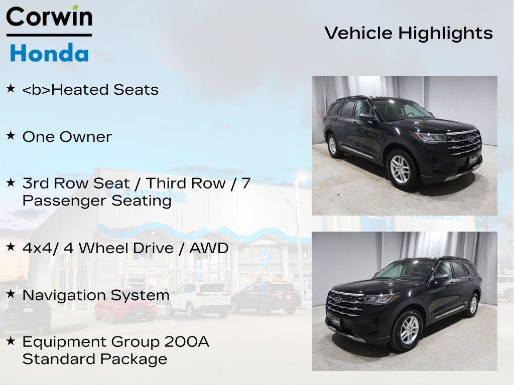 used 2025 Ford Explorer car, priced at $34,400