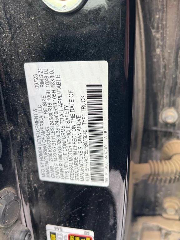 used 2023 Honda Ridgeline car, priced at $28,000