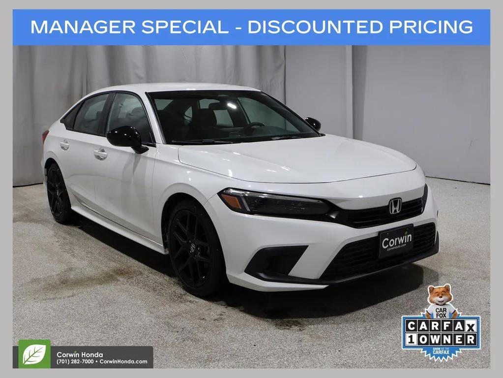 used 2023 Honda Civic car, priced at $21,500