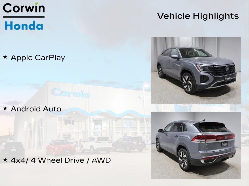used 2025 Volkswagen Atlas Cross Sport car, priced at $30,399