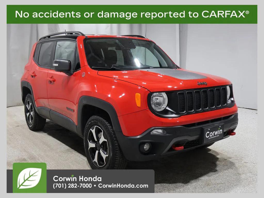 used 2020 Jeep Renegade car, priced at $15,500