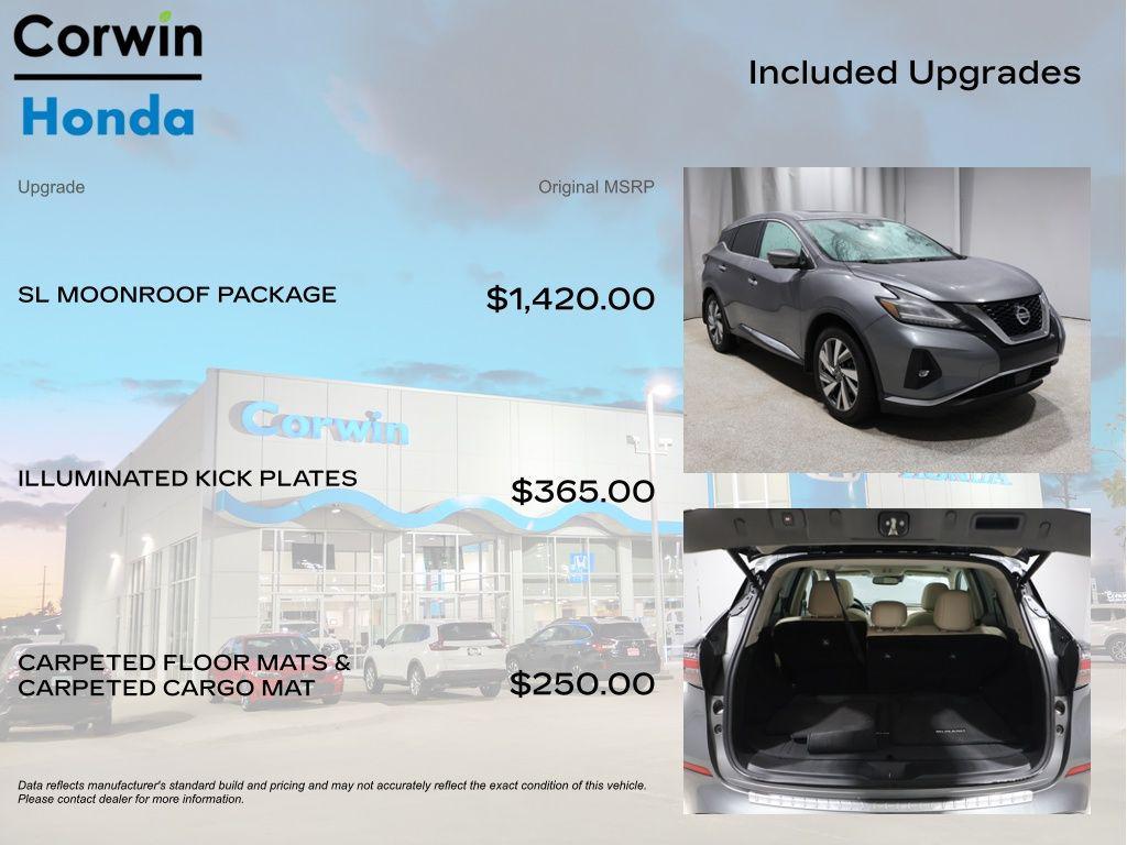 used 2021 Nissan Murano car, priced at $19,500