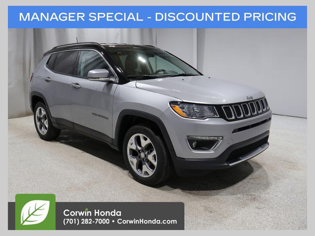 used 2020 Jeep Compass car, priced at $17,690
