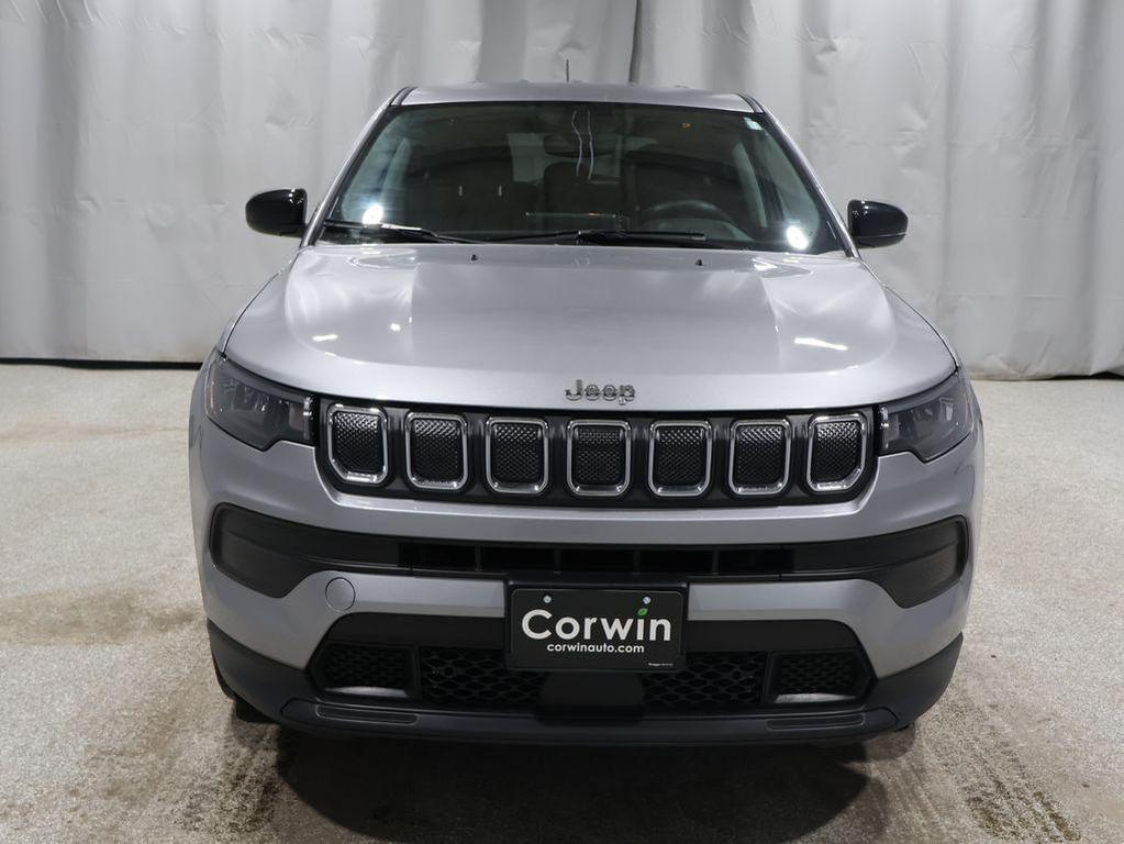 used 2022 Jeep Compass car, priced at $18,100