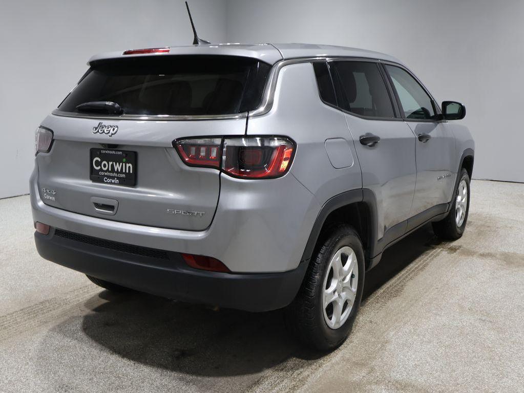 used 2022 Jeep Compass car, priced at $18,100