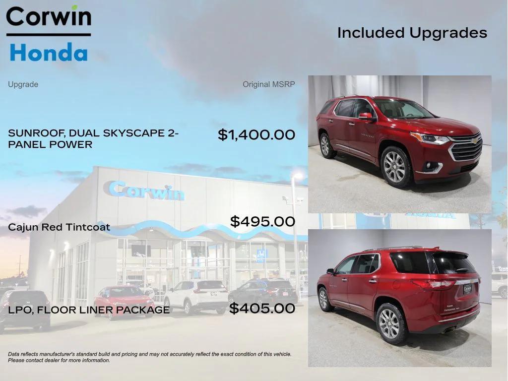 used 2021 Chevrolet Traverse car, priced at $26,000