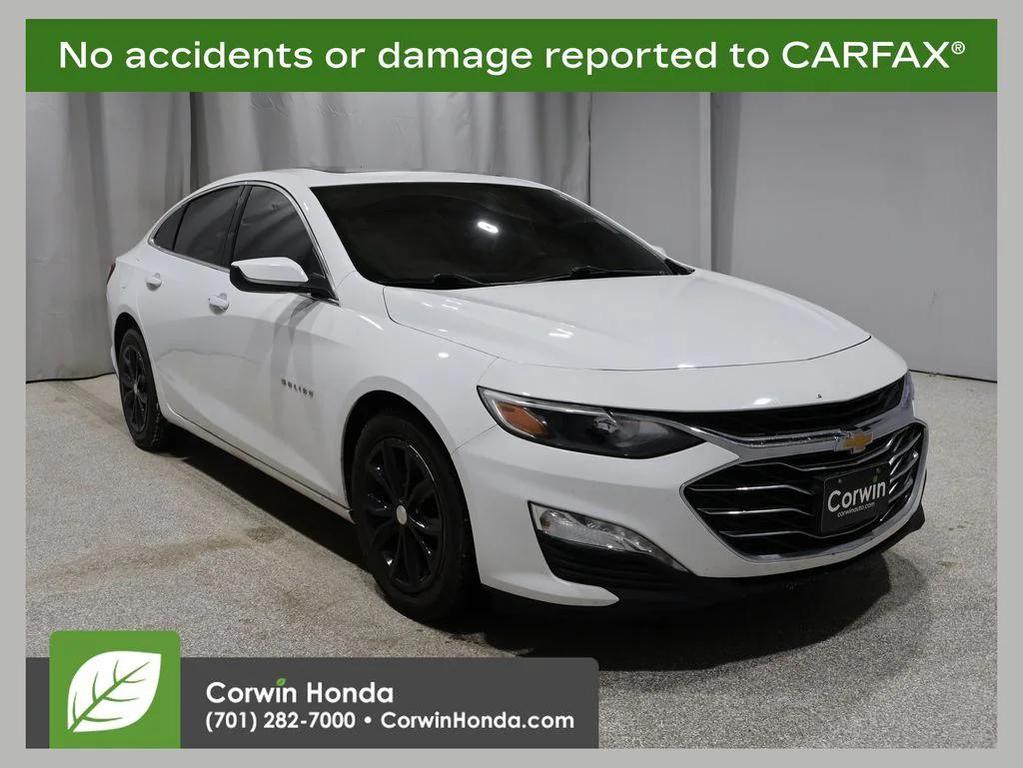 used 2021 Chevrolet Malibu car, priced at $13,200