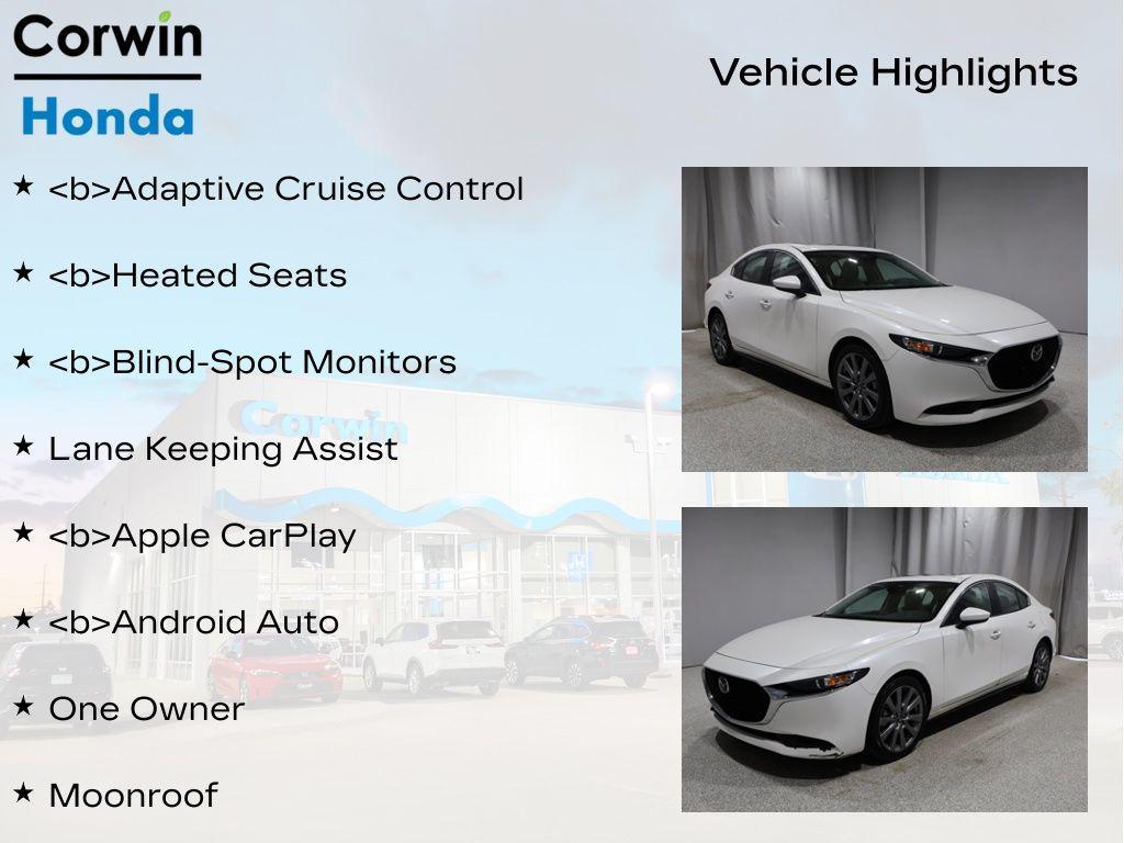 used 2025 Mazda Mazda3 car, priced at $20,300