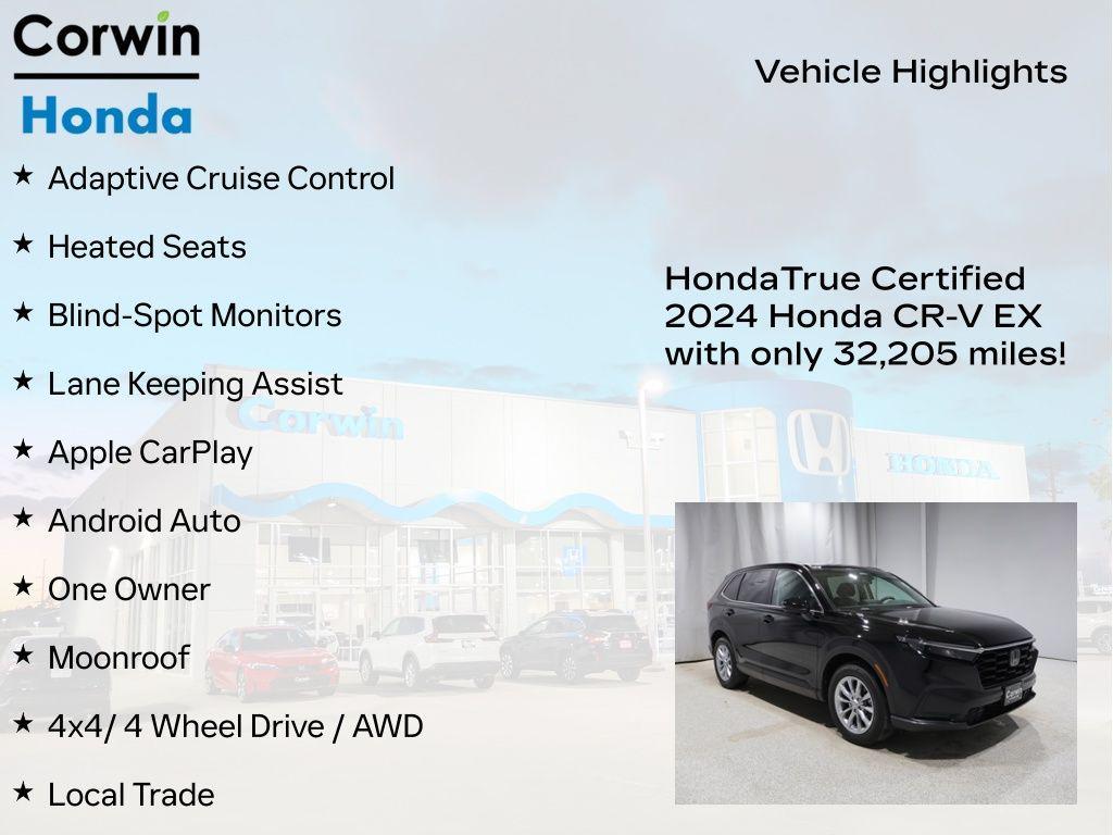 used 2024 Honda CR-V car, priced at $29,500