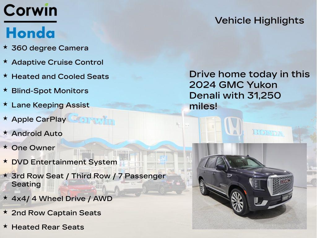 used 2024 GMC Yukon car, priced at $68,719