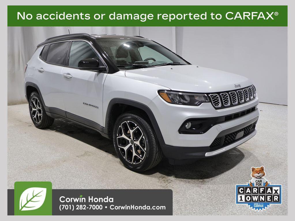 used 2025 Jeep Compass car, priced at $25,400