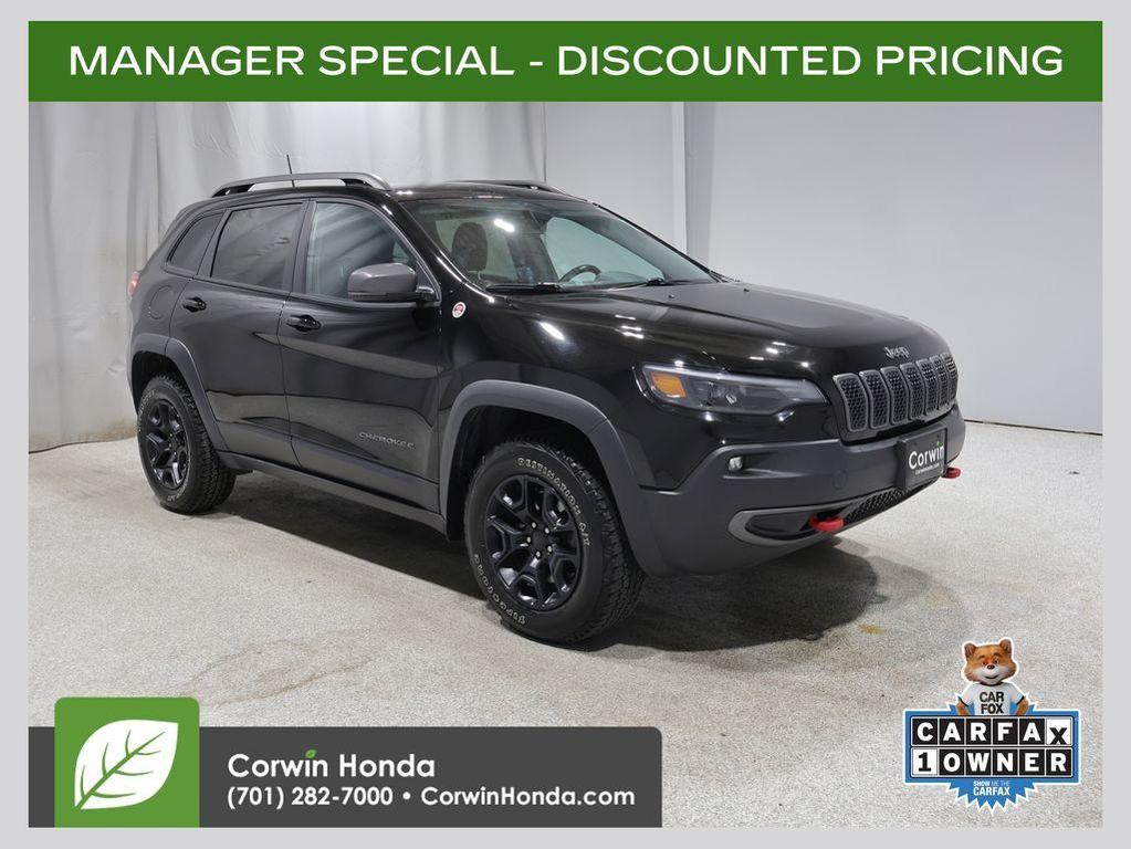 used 2020 Jeep Cherokee car, priced at $19,900