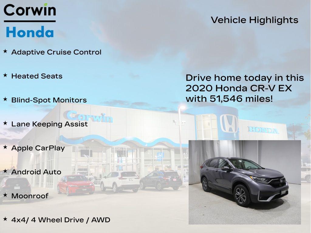 used 2020 Honda CR-V car, priced at $24,000