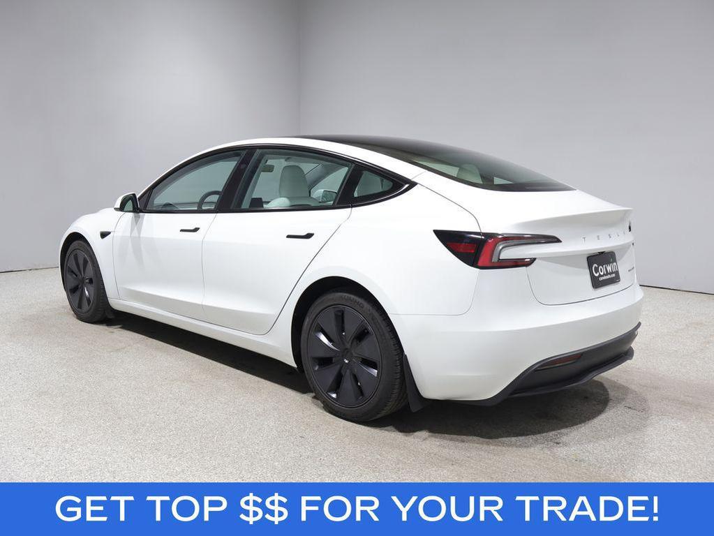 used 2024 Tesla Model 3 car, priced at $33,500