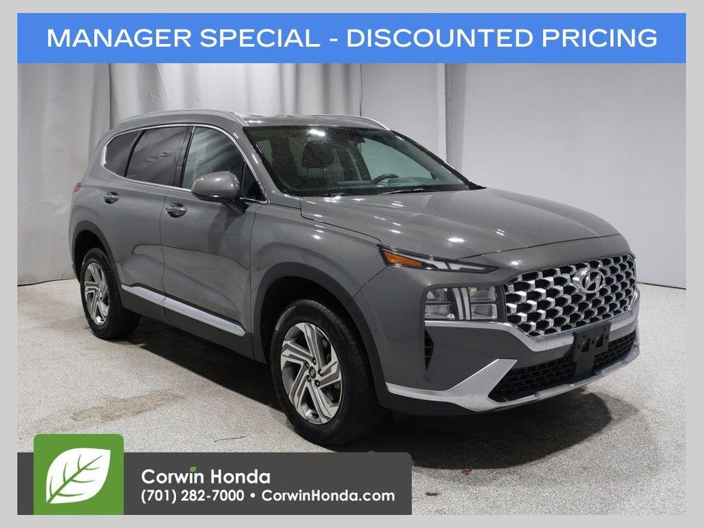 used 2022 Hyundai Santa Fe car, priced at $19,100