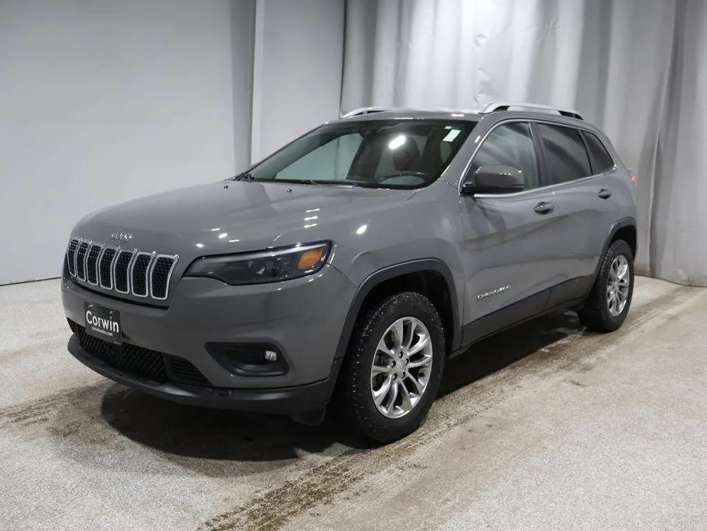 used 2021 Jeep Cherokee car, priced at $18,700