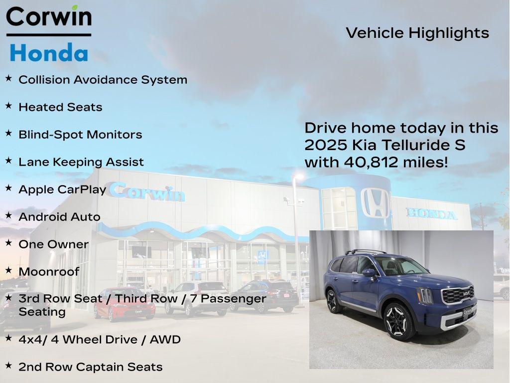 used 2025 Kia Telluride car, priced at $34,499