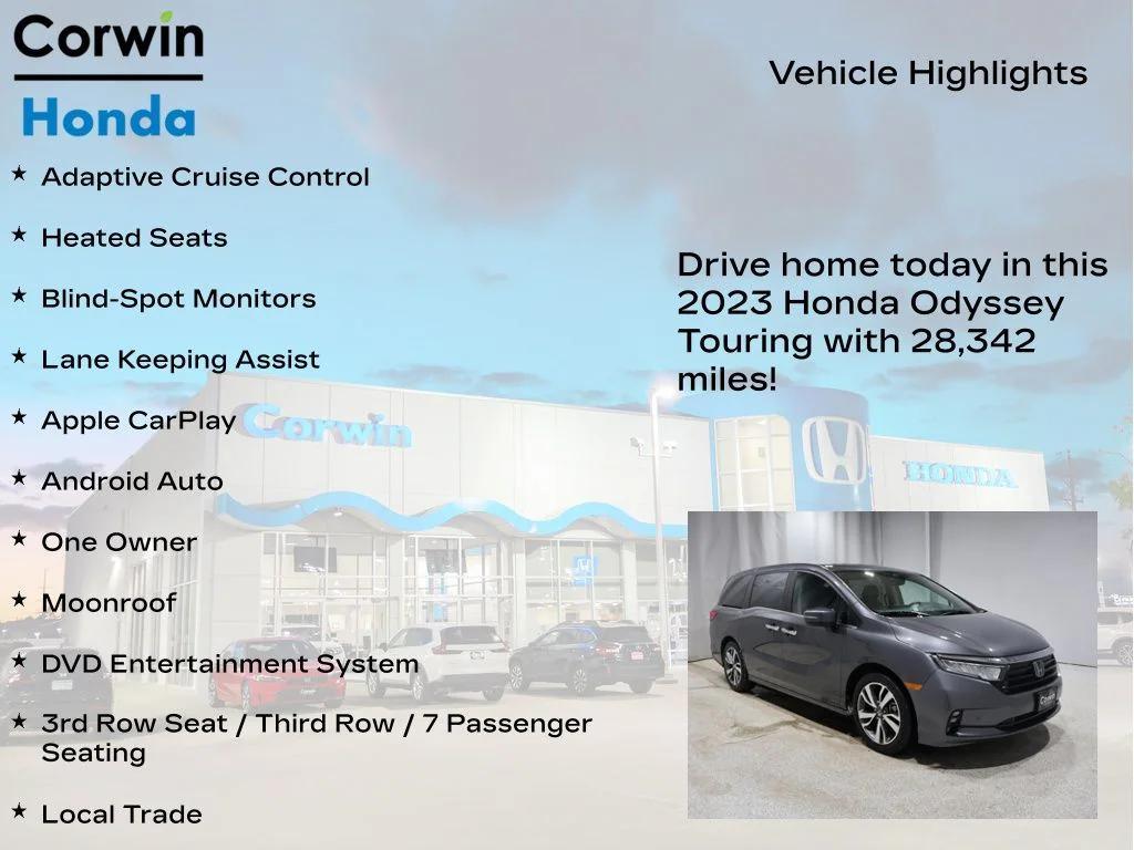 used 2023 Honda Odyssey car, priced at $37,000