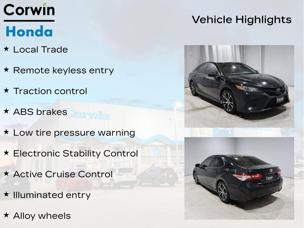 used 2018 Toyota Camry car, priced at $14,103