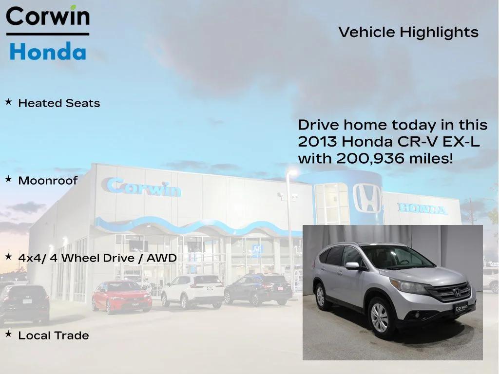 used 2013 Honda CR-V car, priced at $8,400