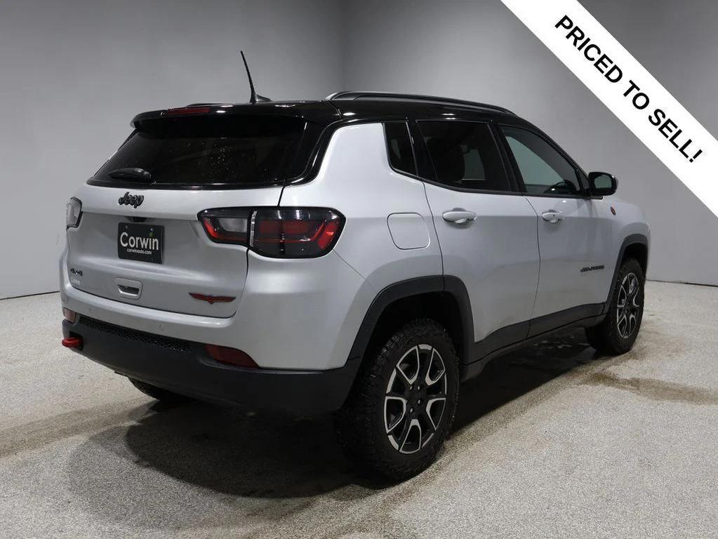 used 2024 Jeep Compass car, priced at $23,850