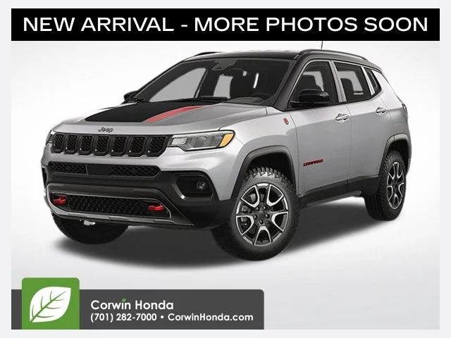 used 2024 Jeep Compass car, priced at $24,400