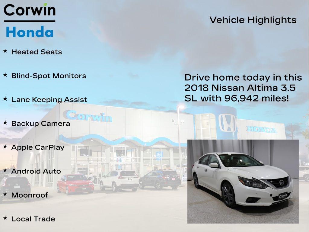 used 2018 Nissan Altima car, priced at $12,000