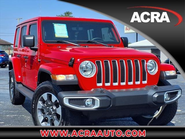 used 2022 Jeep Wrangler Unlimited car, priced at $36,977