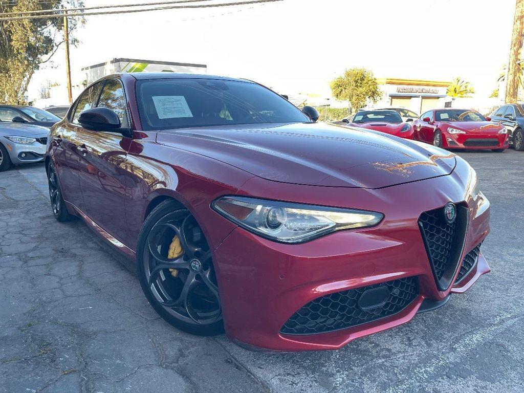 used 2018 Alfa Romeo Giulia car, priced at $13,970