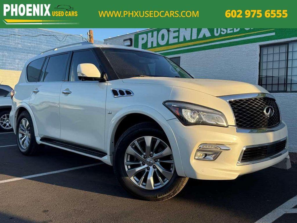 used 2017 INFINITI QX80 car, priced at $14,400
