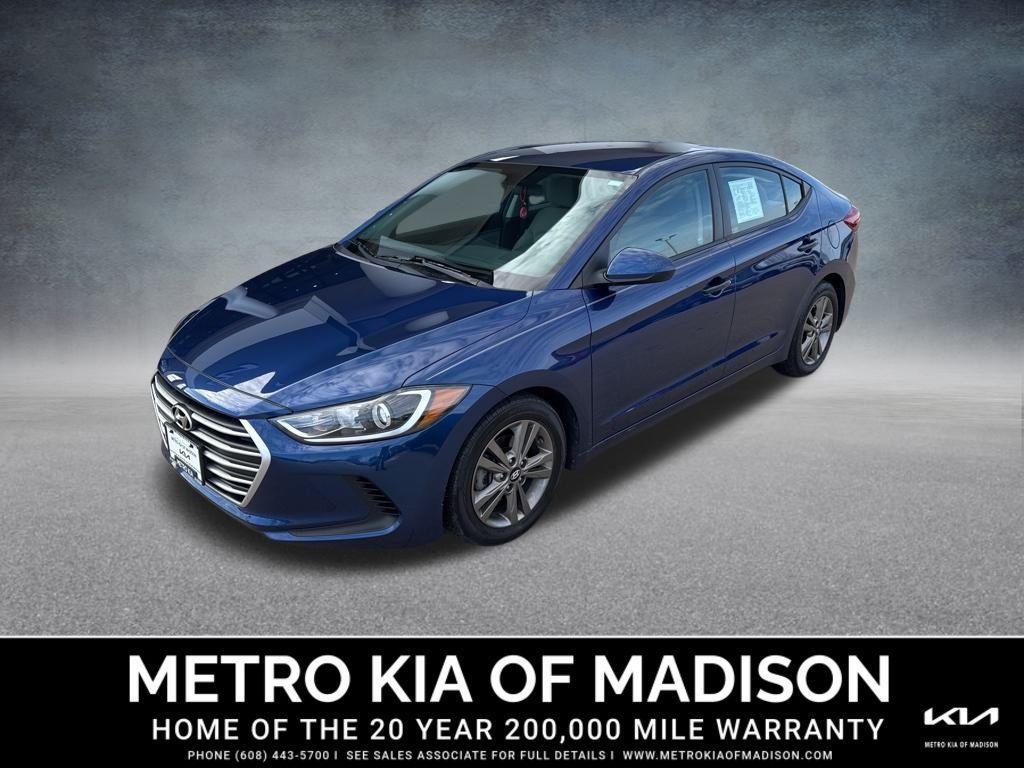 used 2018 Hyundai Elantra car, priced at $11,700