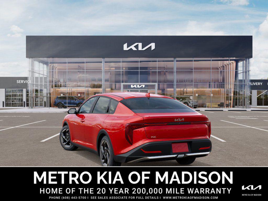 new 2026 Kia K4 car, priced at $25,980