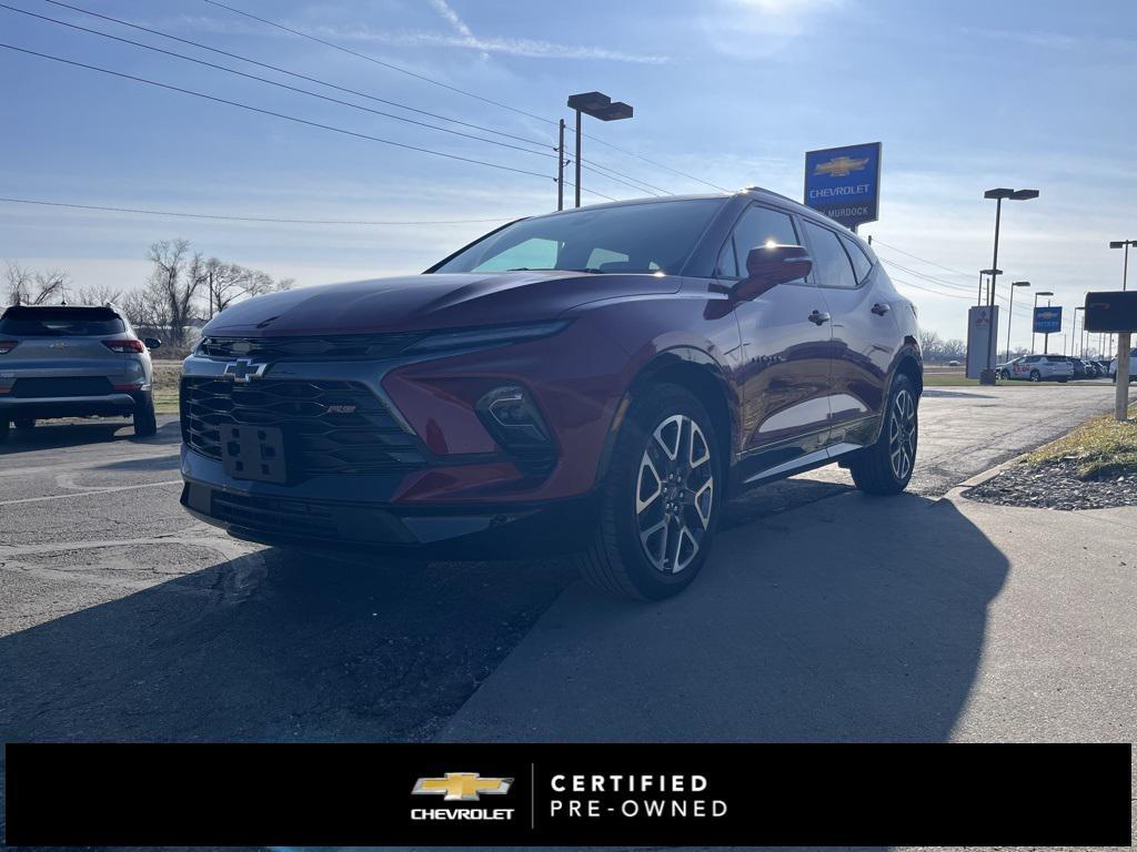 used 2024 Chevrolet Blazer car, priced at $38,958