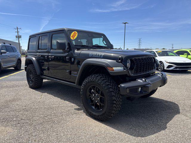 used 2025 Jeep Wrangler 4xe car, priced at $33,991