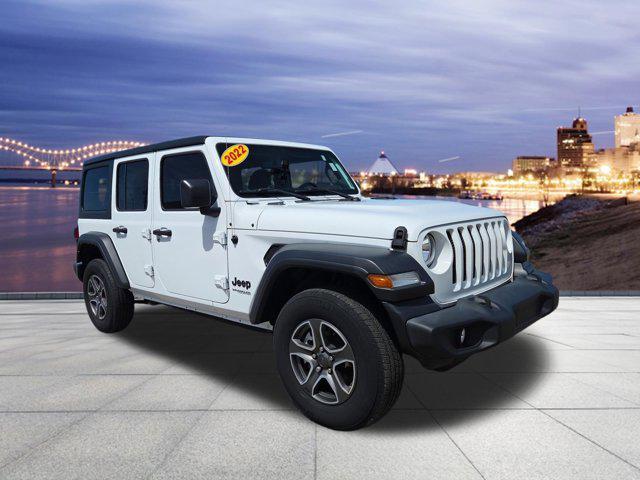 used 2022 Jeep Wrangler Unlimited car, priced at $28,495