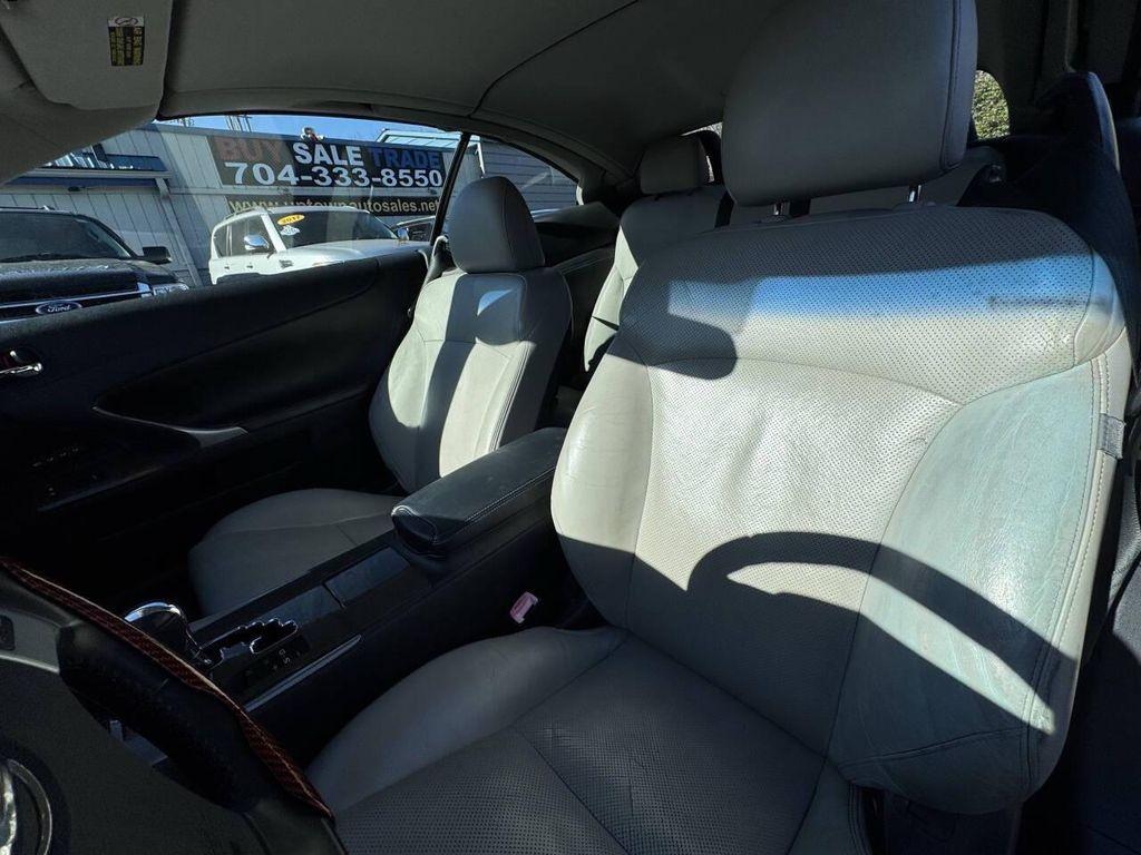 used 2011 Lexus IS 350C car, priced at $11,995