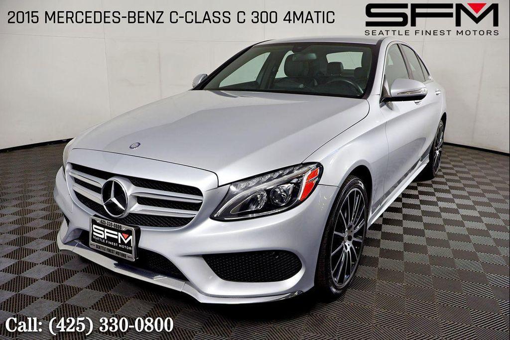 used 2015 Mercedes-Benz C-Class car, priced at $12,499