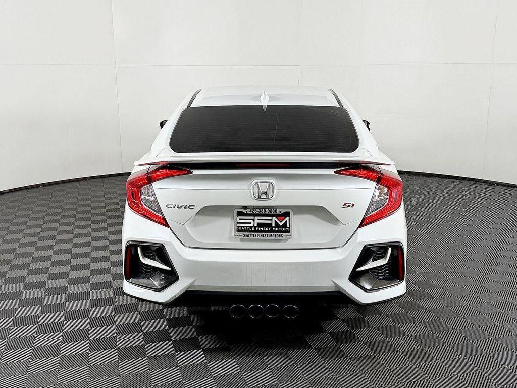 used 2020 Honda Civic Si car, priced at $21,800