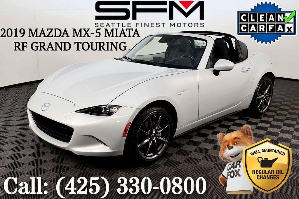 used 2019 Mazda MX-5 Miata RF car, priced at $23,000
