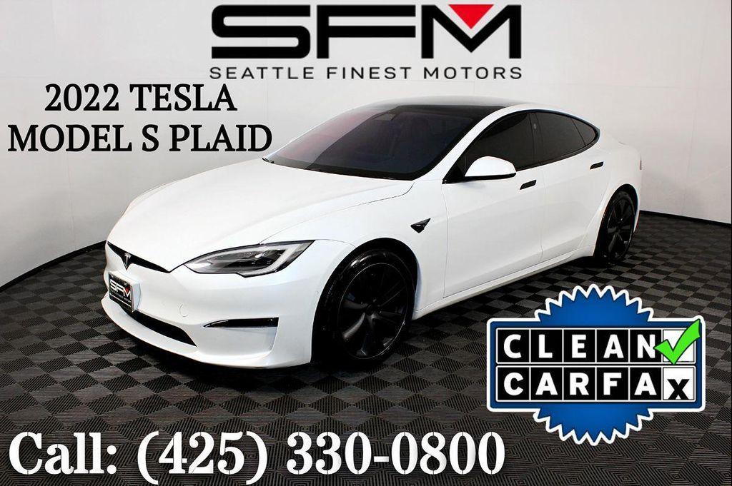 used 2022 Tesla Model S car, priced at $56,788