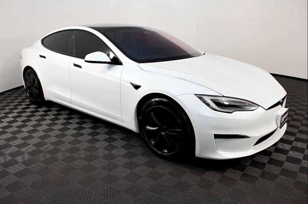 used 2022 Tesla Model S car, priced at $56,788