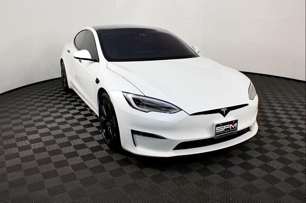 used 2022 Tesla Model S car, priced at $56,788
