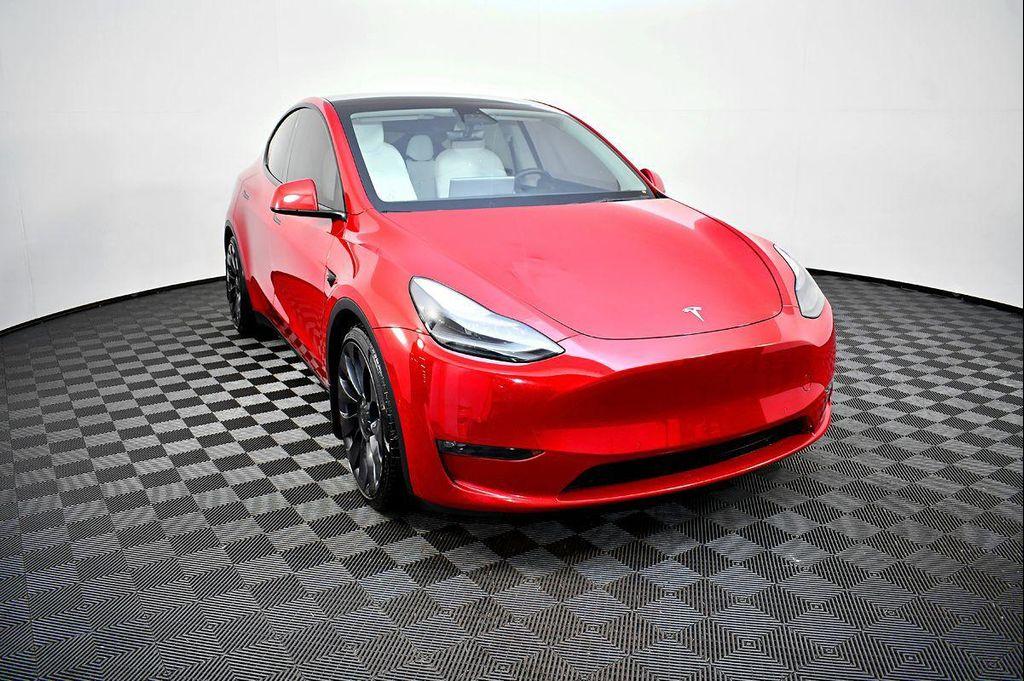 used 2022 Tesla Model Y car, priced at $27,450