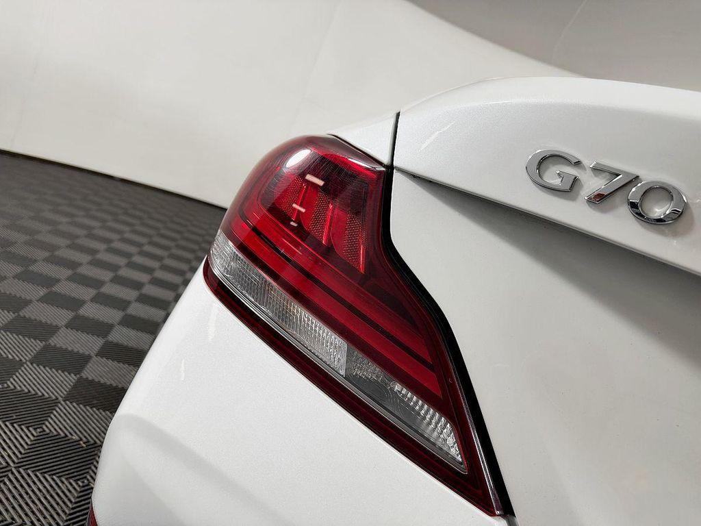 used 2021 Genesis G70 car, priced at $27,999