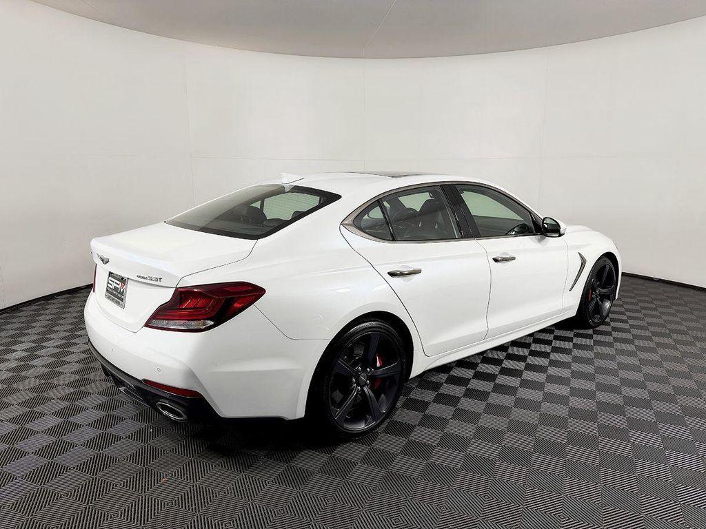 used 2021 Genesis G70 car, priced at $27,999