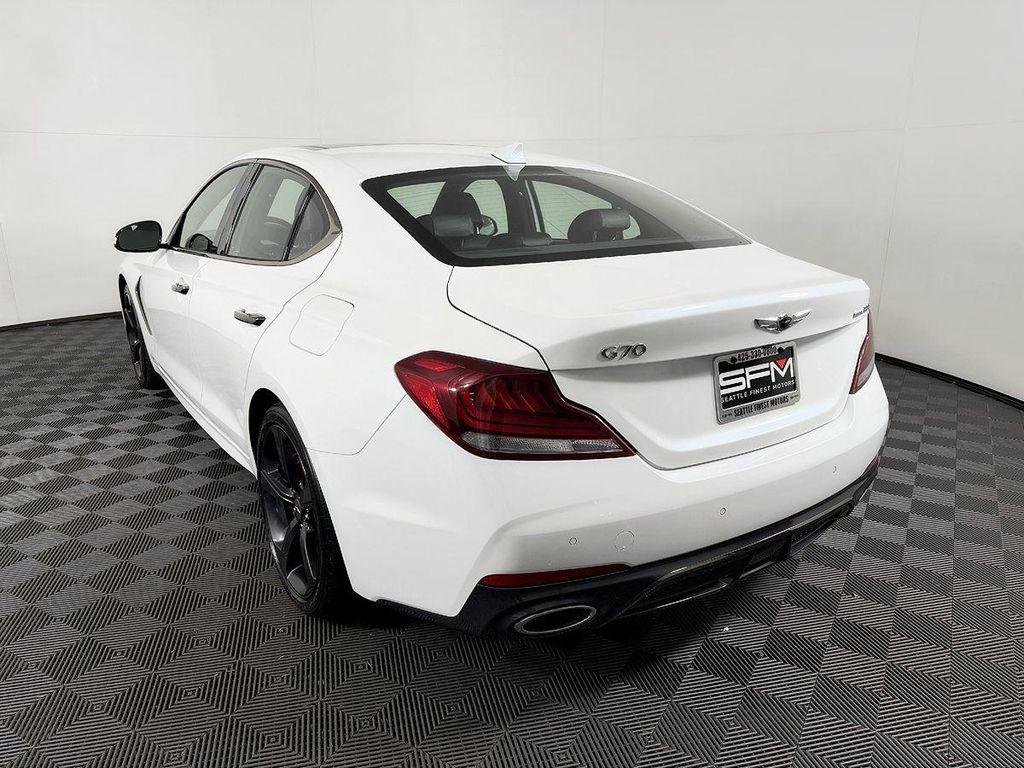 used 2021 Genesis G70 car, priced at $27,999