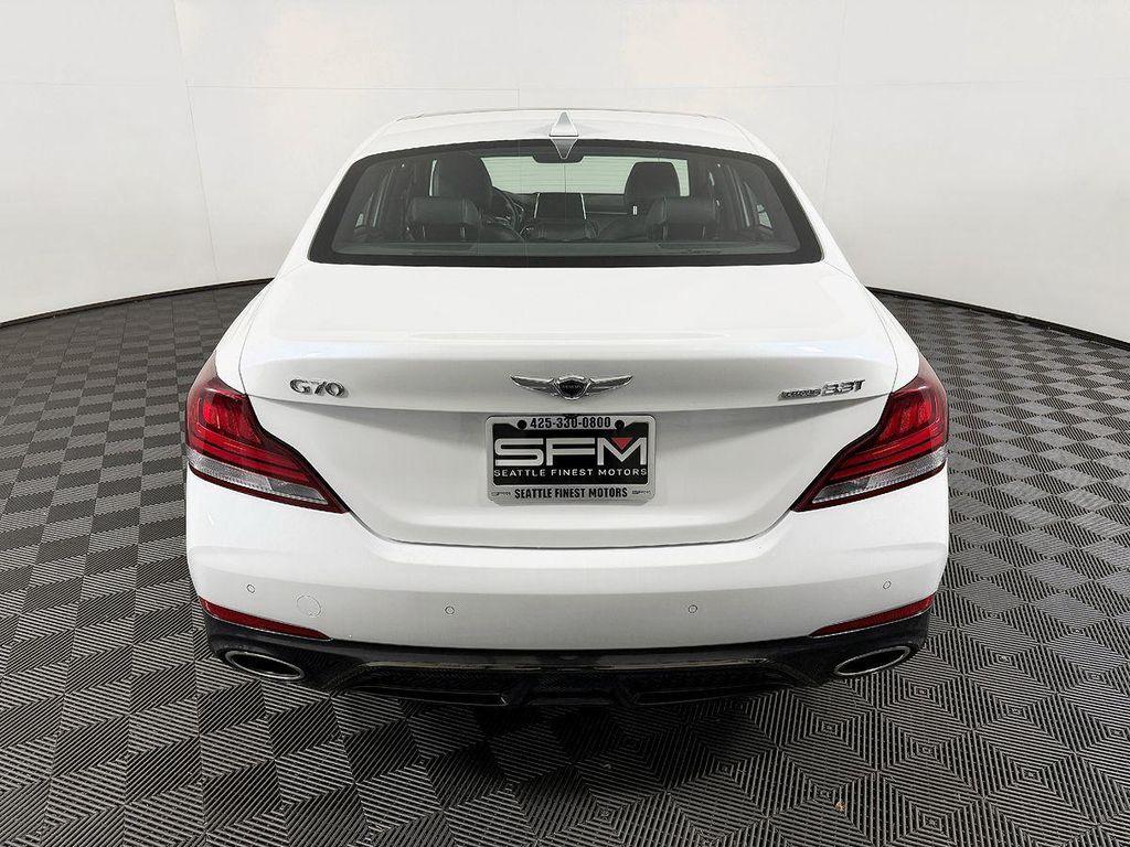 used 2021 Genesis G70 car, priced at $27,999
