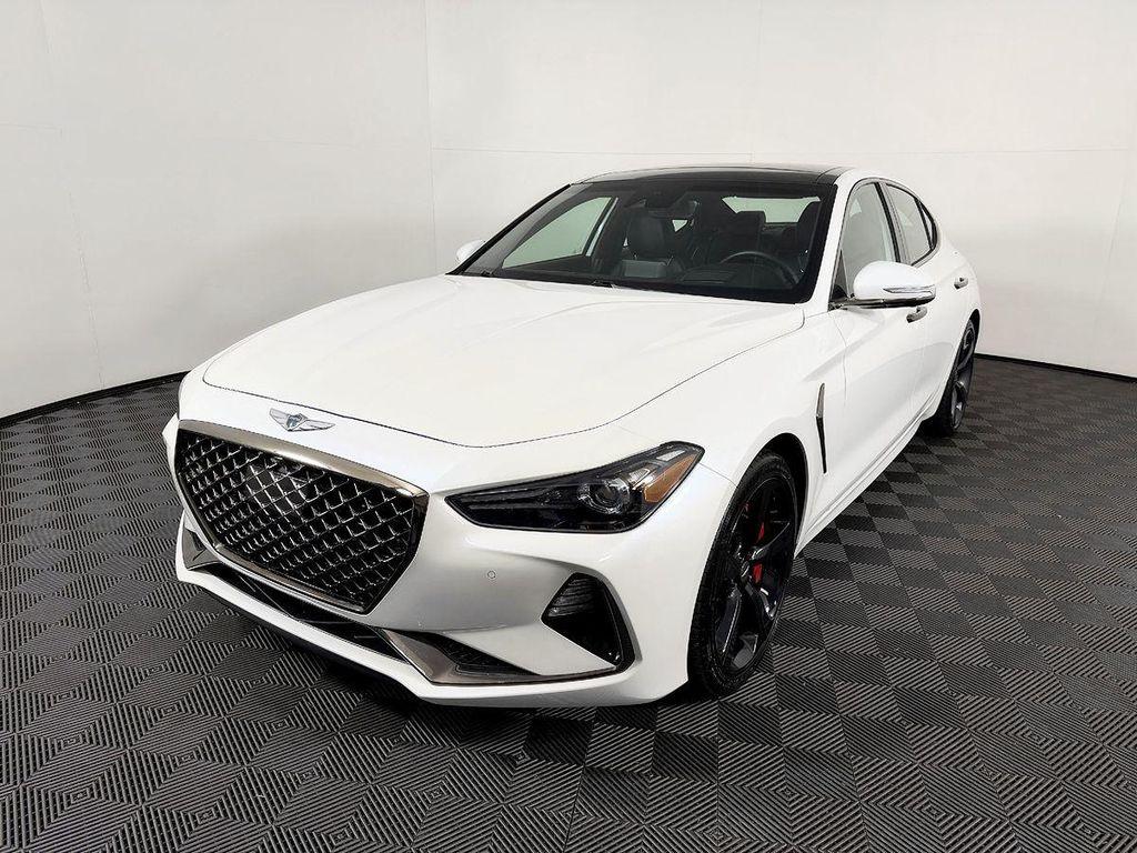 used 2021 Genesis G70 car, priced at $27,999