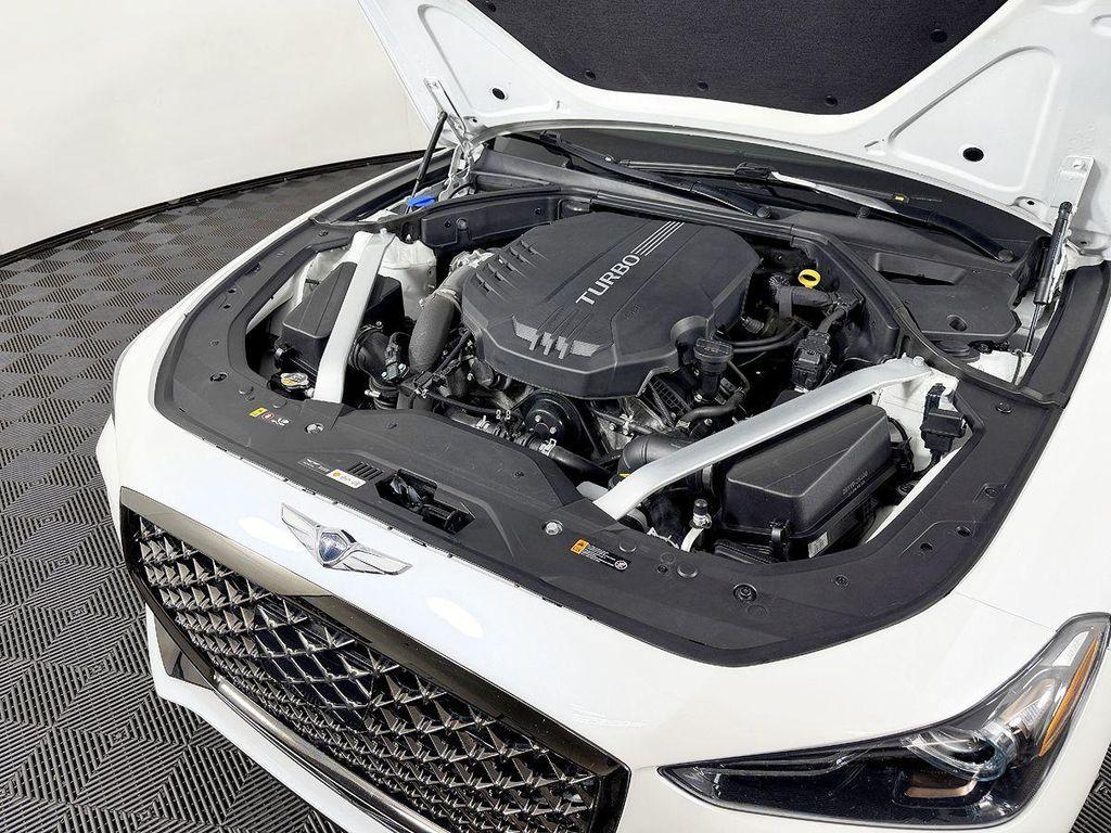 used 2021 Genesis G70 car, priced at $27,999